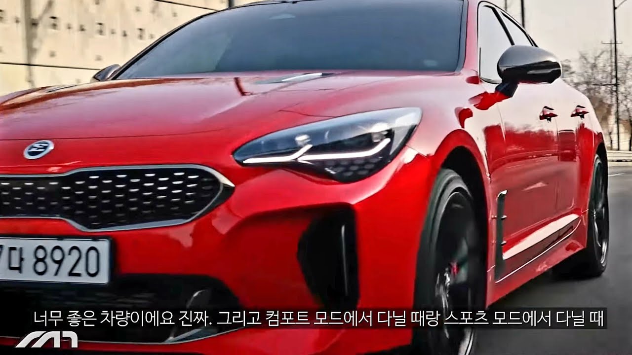 윤성로가 스팅어로 독일차 귓싸다구 때리는 충격적인 상황