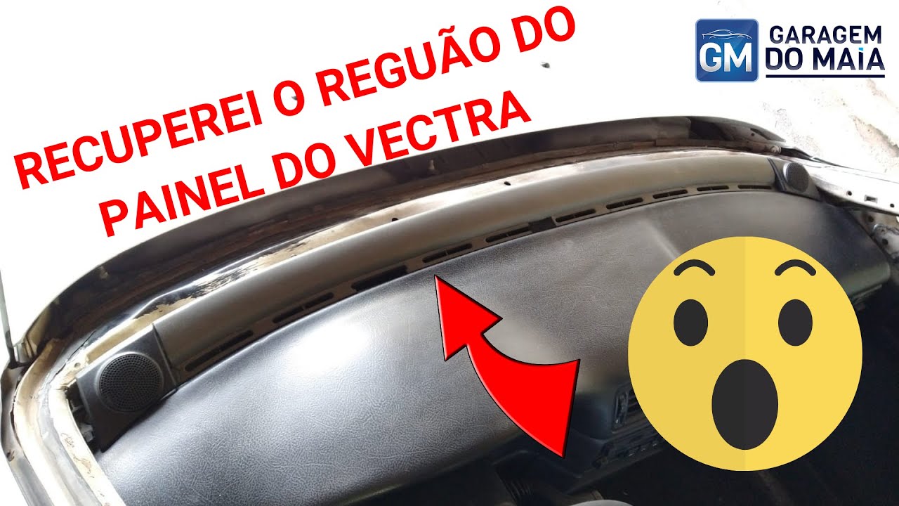 Gm Vectra  - Como recuperar a churrasqueira reguão do painel em casa!