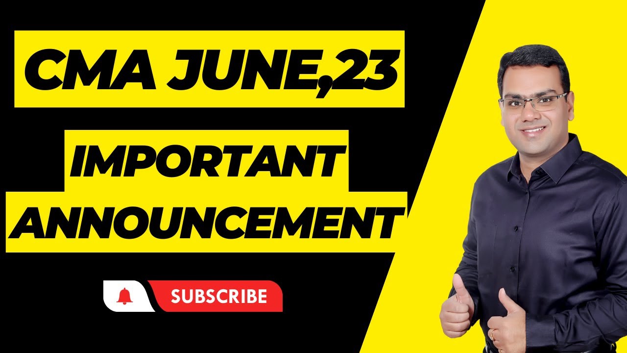 CMA June,23 Date Sheet | CMA Inter | CMA Final | CA Saurav Jindal | KSJ Teaching