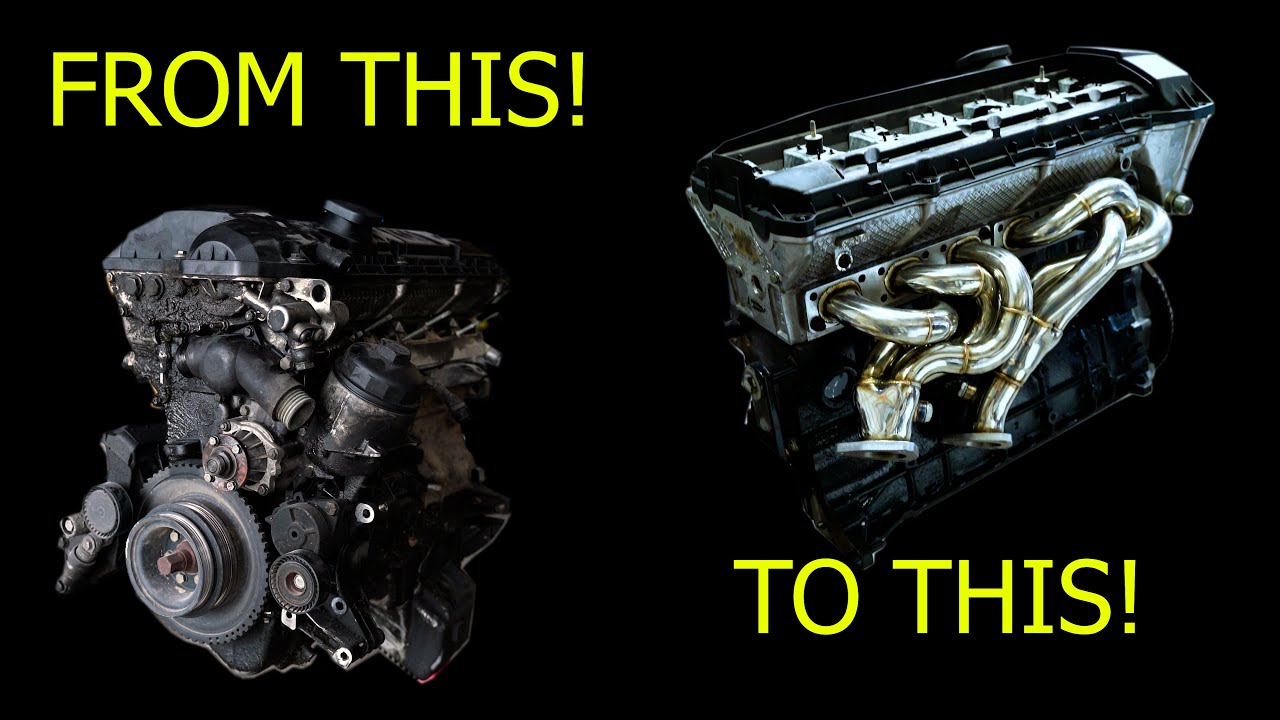 E36 DRIFT BUILD | ENGINE OVERHAUL | M52B30 STROKER BUILD