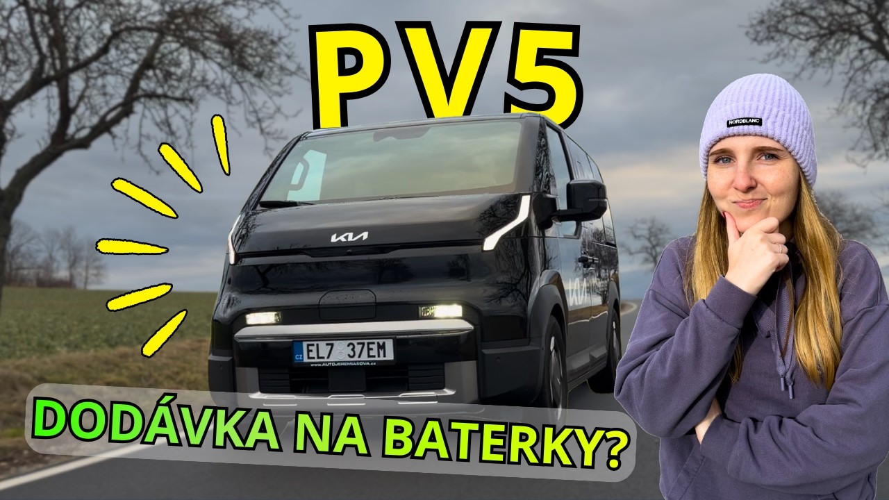 TEST | KIA PV5 PASSENGER 120 kW | DODÁVKA NA BATERKY?
