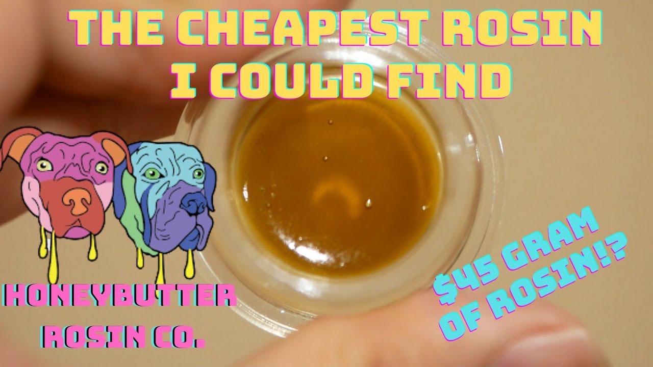 TRYING THE CHEAPEST GRAM OF ROSIN I COULD FIND | DOCS OG Rosin by Honey Butter Rosin Co.