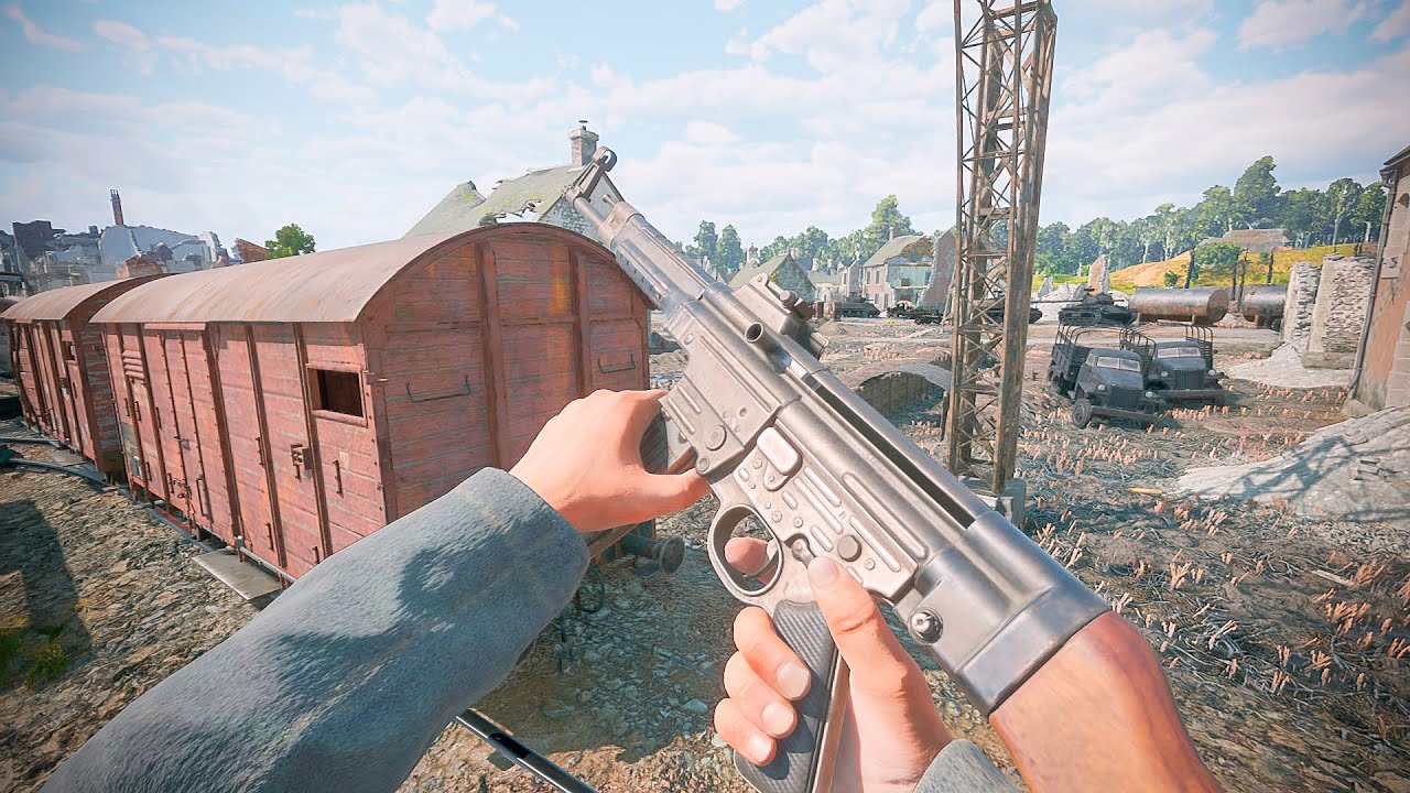 Enlisted: Invasion of Normandy, Gare de Saint Lo South — Germany BR5 | Gameplay No Commentary