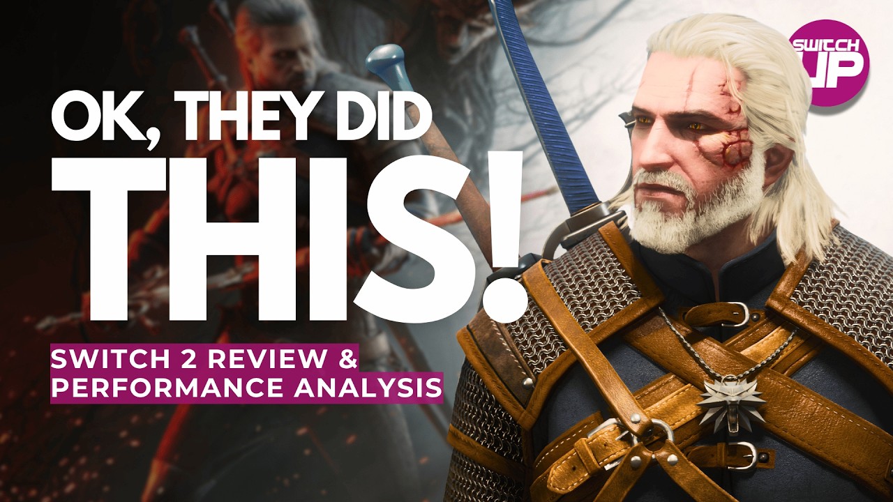 The Witcher 3 Wild Hunt Remastered Nintendo Switch 2 Review & Performance Analysis!