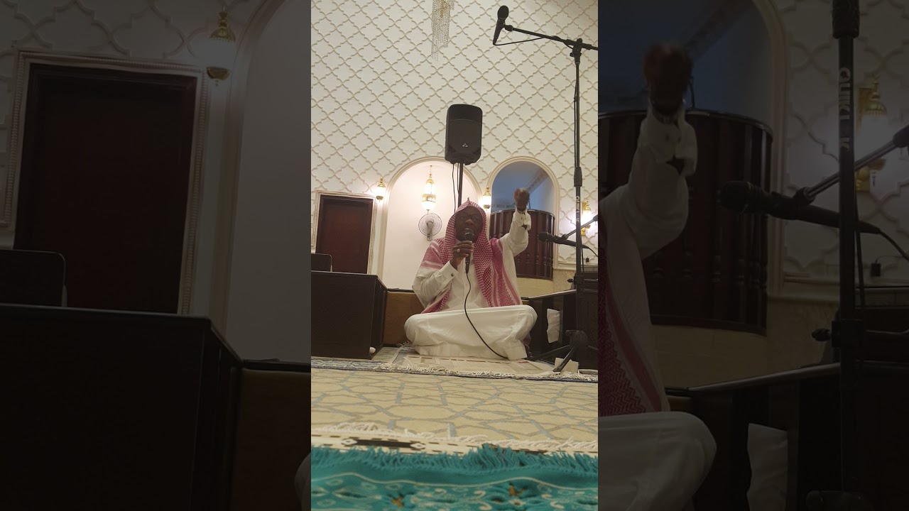 كلمة مؤثرة ودعاء مبارك .. لأخي وحبيبي الشيخ / سليمان المعلم .. نفع الله به الإسلام والمسلمين اجمعين