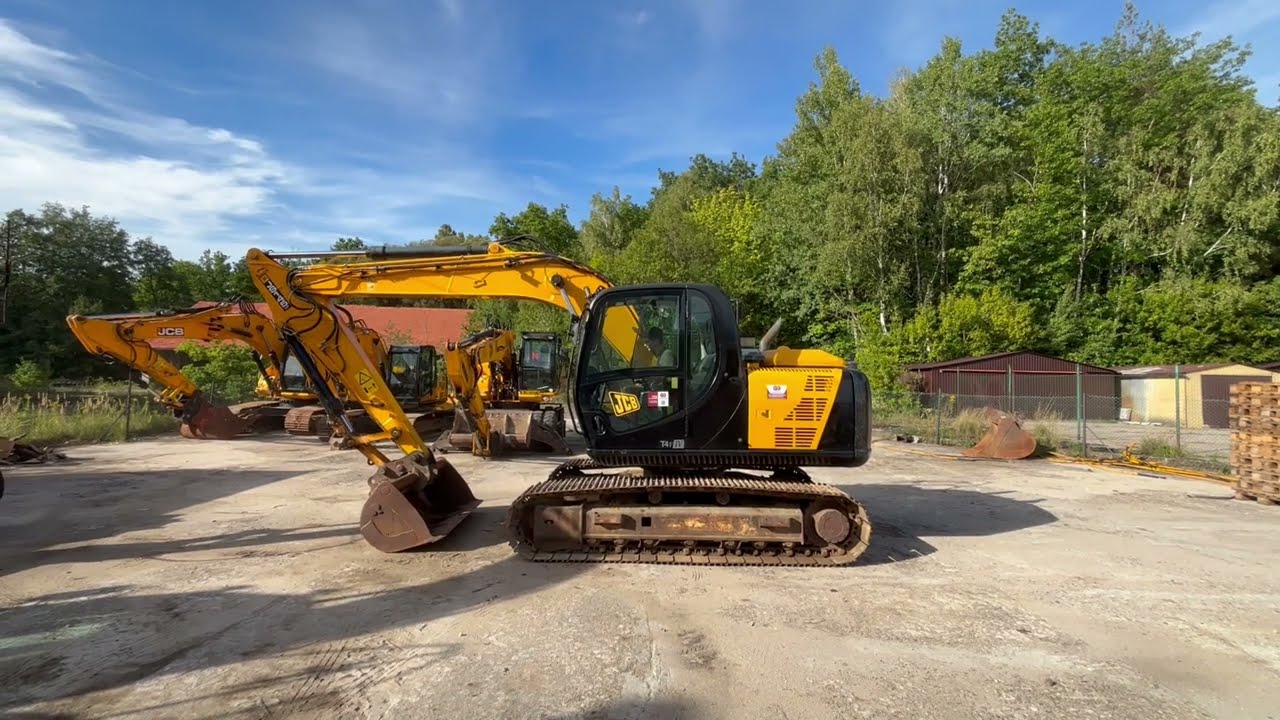 JCB JS145LC 2017 | Crawler Excavator For Sale | 4,660 hrs | Fresh from Belgium