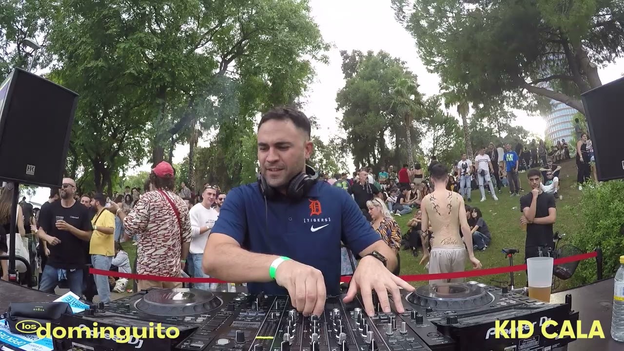 Kid Cala @ Los Dominguito Stage en Electrolunch Sevilla