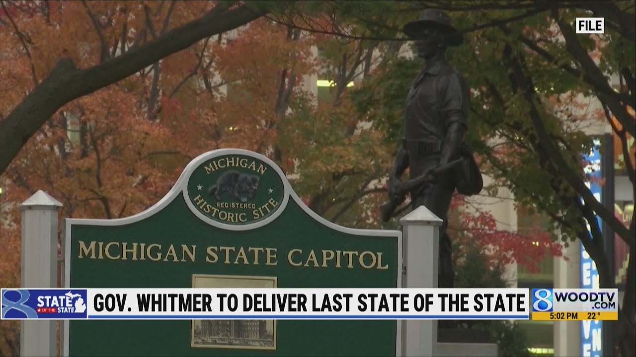 Gov. Gretchen Whitmer set to deliver last State of the State address