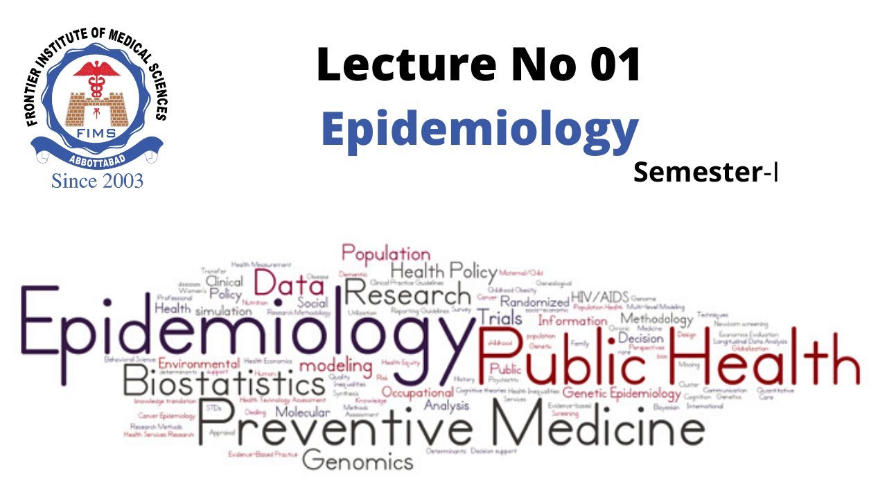Lecture No 01 |Epidemiology Semester-I| MPH