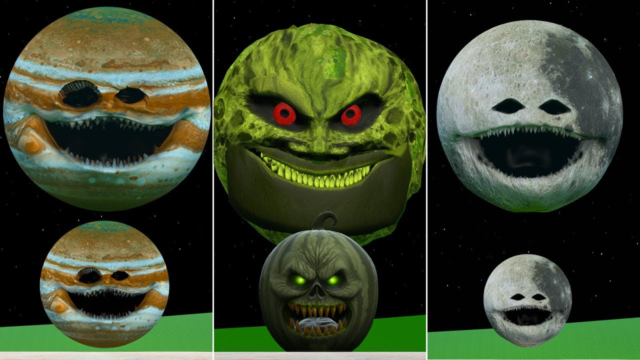 The Jupiter Woke Up Vs Lin Gang Melon Moon Vs The Moon Woke Up Monsters In Garry's Mod