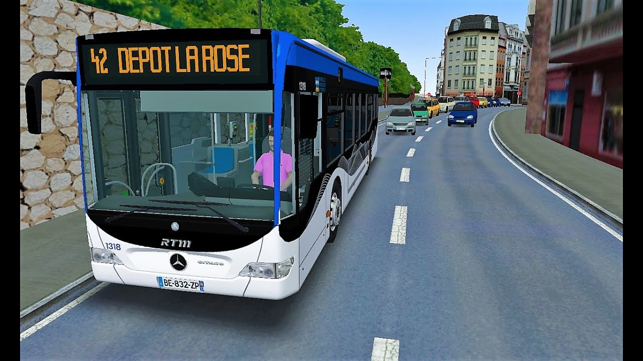 OMSI 2 🚌 Ligne 42, direction dépôt la rose