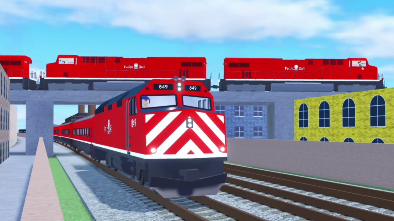 TRAINS Canyon 5! The BEST Roblox Train Game Ever!