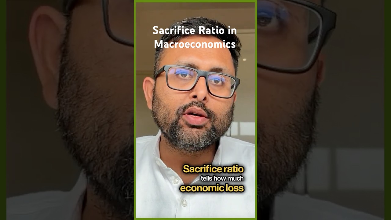 Sacrifice Ratio in Macroeconomics  