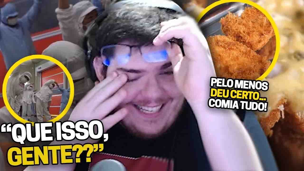 CASIMIRO REAGE: FÁBRICA COREANA DE COSTELA DE PORCO COM QUEIJO | Cortes do Casimito