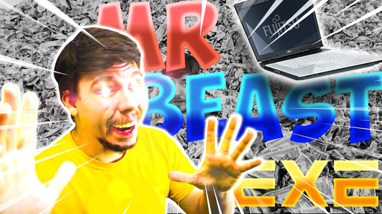 Running MrBeast.exe Virus ON A Real PC!