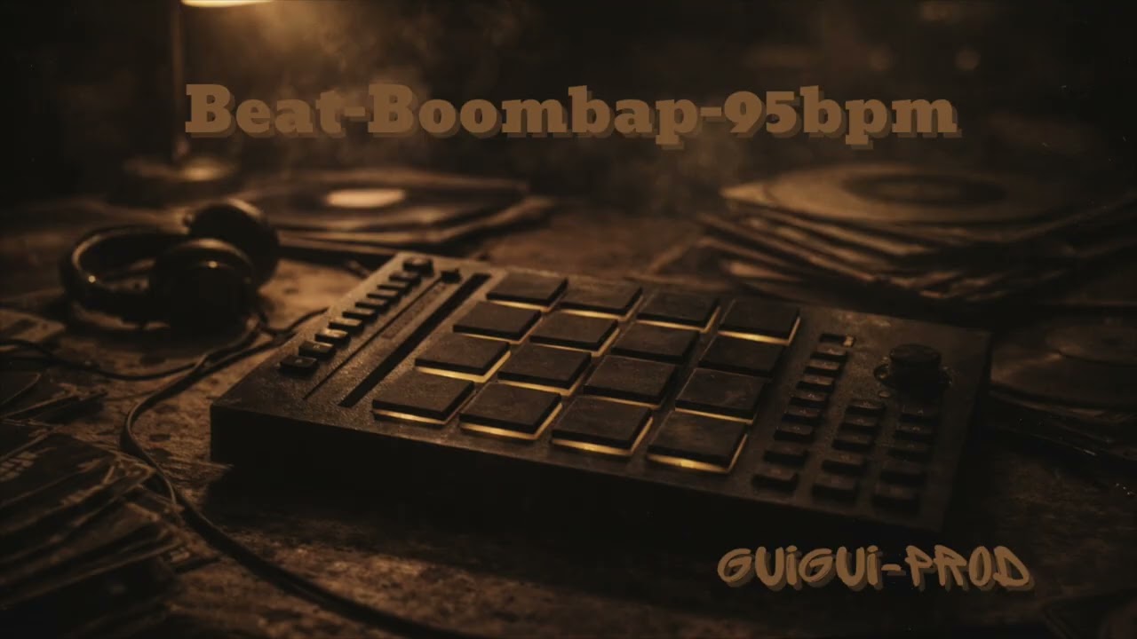 Nocturne Urbain – Boom Bap Piano Instrumental 95 BPM | Guigui-Prod