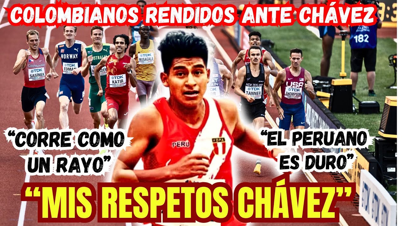 ¡Oro en Bogotá! Triunfo imparable de Luis Chávez en el Sudamericano Sub-20 Colombia