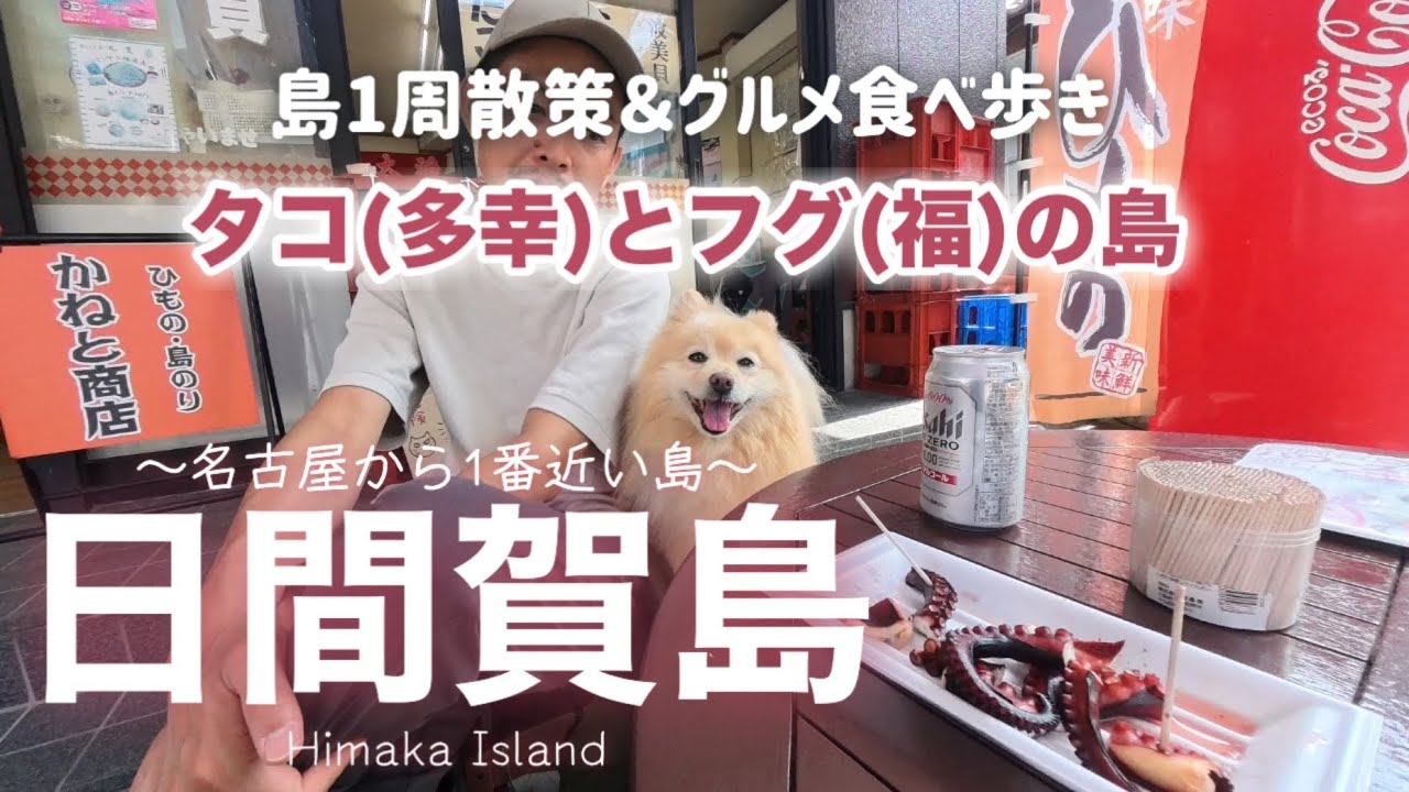 【愛知県】【日間賀島】【車中泊】三河湾に浮かぶ離島〜日間賀島を散策してみたらおいしいものばかりのグルメの島だった〜
