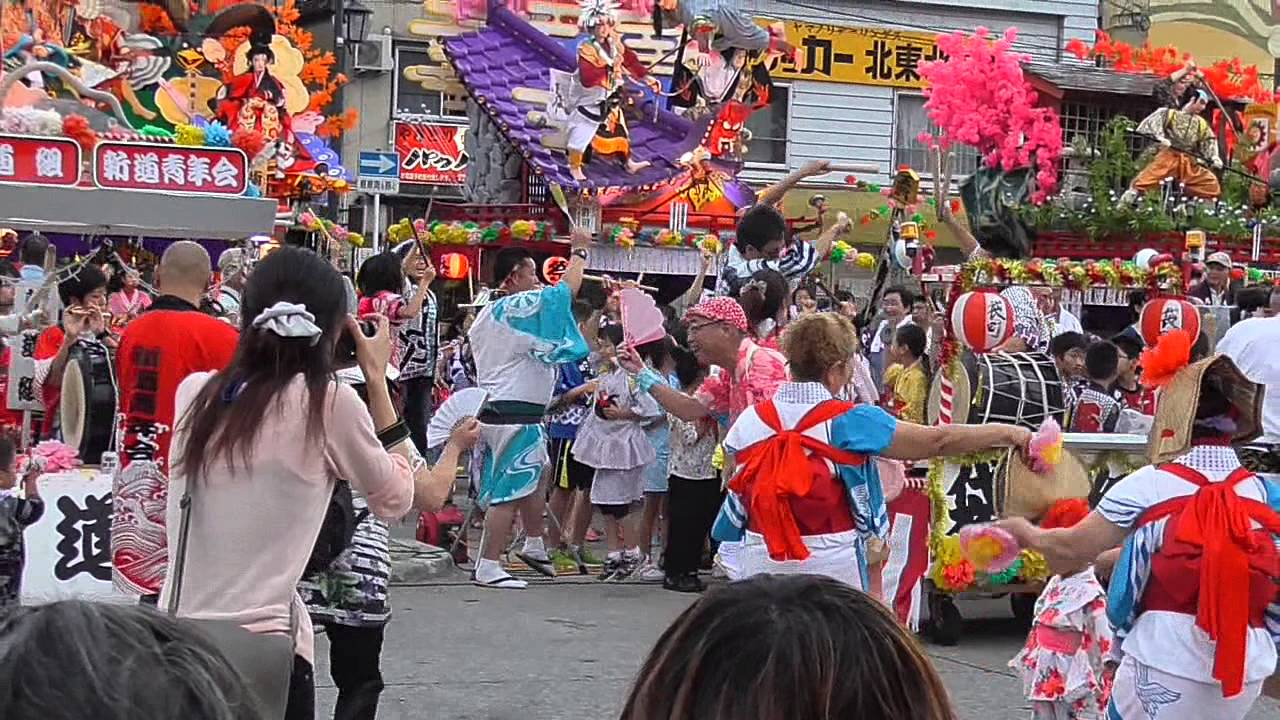 【　ソイヤサーソレソレ！！　】野辺地祇園祭り2014　8/22　初日お通り開催