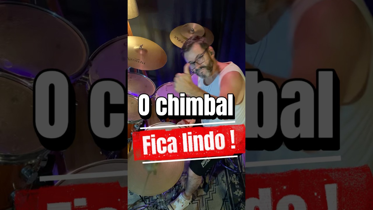 3 coisas que fazem meu chimbal soar bonito #auladebateria #batera #drums #iniciante