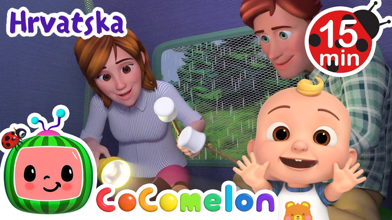 Kampiranje! | CoComelon Hrvatska | Crtaći filmovi i dječje pjesme na hrvatskom