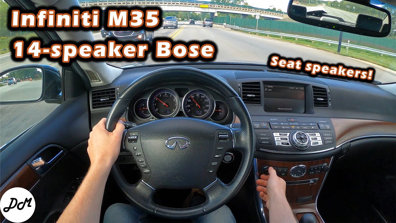 2008 Infiniti M35 – Bose 14-speaker Sound System Review