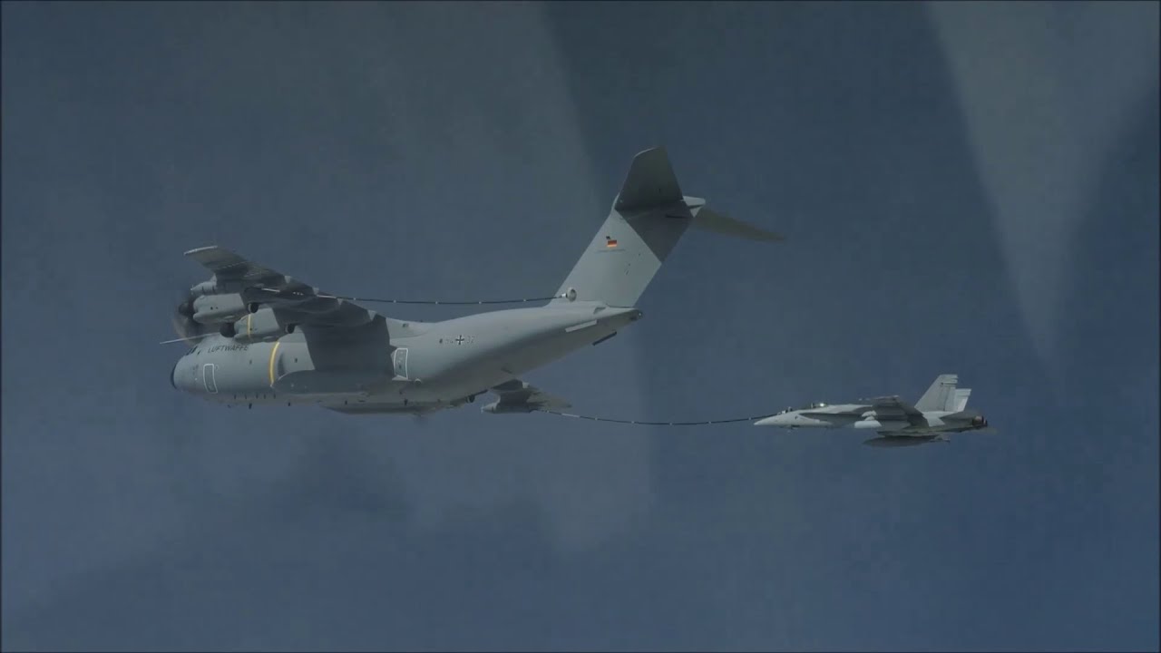 Finnish Fighter Jets And Allied Aircraft Train Together Over The Baltic skies
