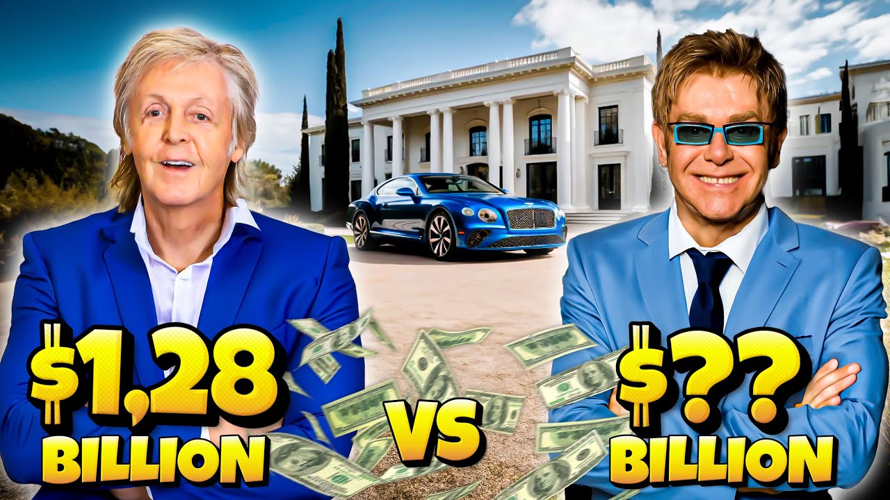 Paul Mccartney vs Elton John - Which Rockstar is Richer?