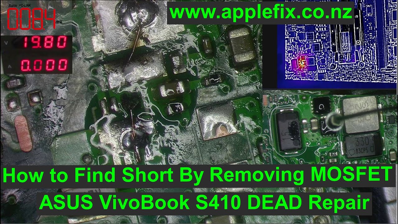 Asus VivoBook S410 Dead repair | Laptop Repairs in Hamilton New Zealand | AppleFix Call078394111