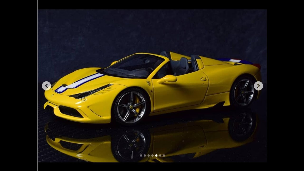 1/24 Ferrari 458 speciale  built step by step (pelung)