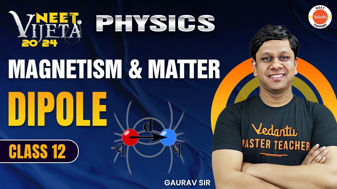 Magnetism and Matter | L1 | Moving Coil Galvanometer| Gaurav Gupta | NEET 2024
