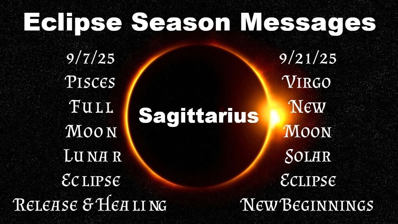 ♐️Sagittarius | ☆ Big Changes and Messages From The Past ☆ | Eclipse Season Messages