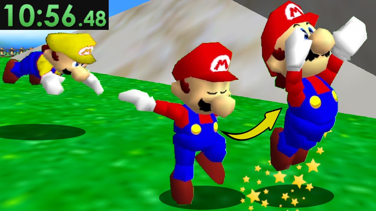 Mario Manhunt, But Triple Jumps Are OP