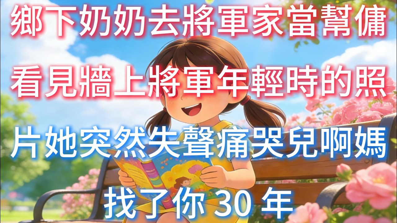 鄉下奶奶去將軍家當幫傭，看見牆上將軍年輕時的照片，她突然失聲痛哭：「兒啊，媽找了你 30 年！」