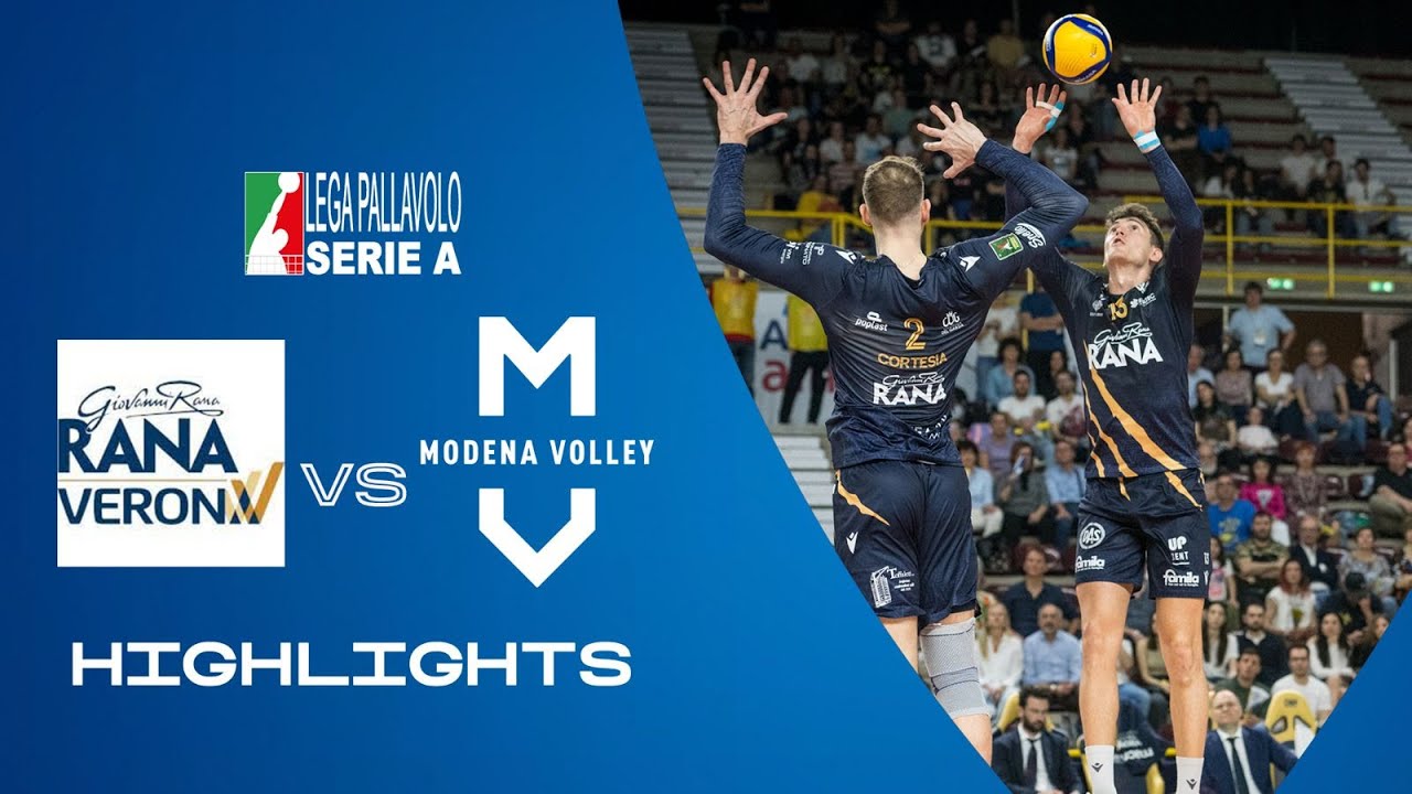 Verona vs. Modena | Highlights | Superlega | Playoff 5 Posto