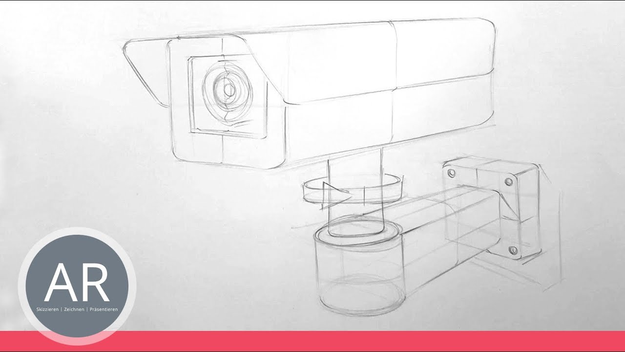 Teil 1/2. Industrial-Design-Zeichnungen richtig aufbauen. Industrial Design studieren