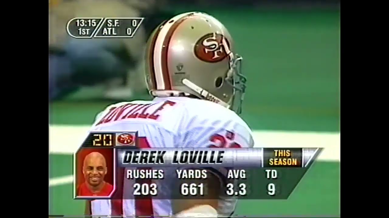 1995 Week 17 - SF 49ers at Atlanta Falcons
