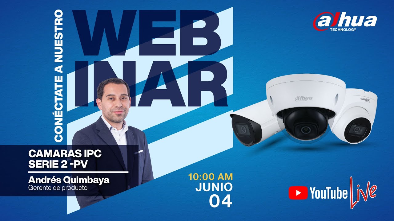 CÁMARAS IPC SERIE 2-PV DAHUA TECHNOLOGY