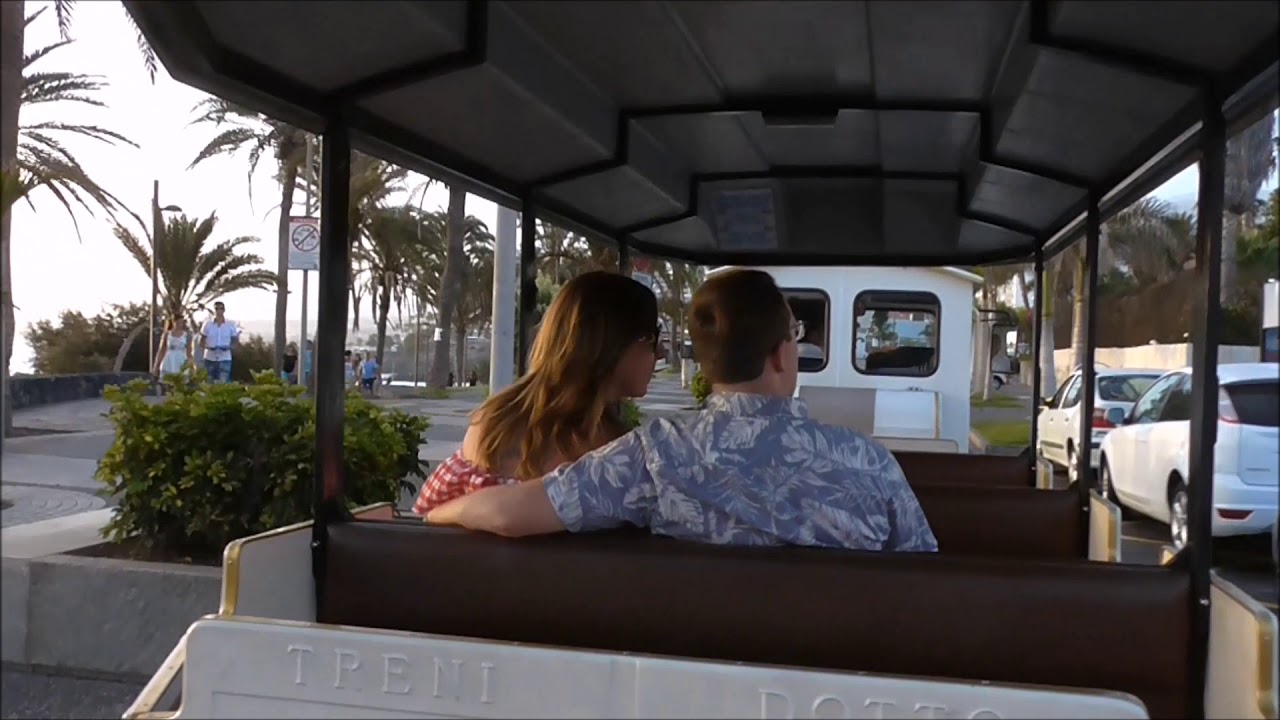We Experience the Wee 'Train' Costa Adeje Tenerife