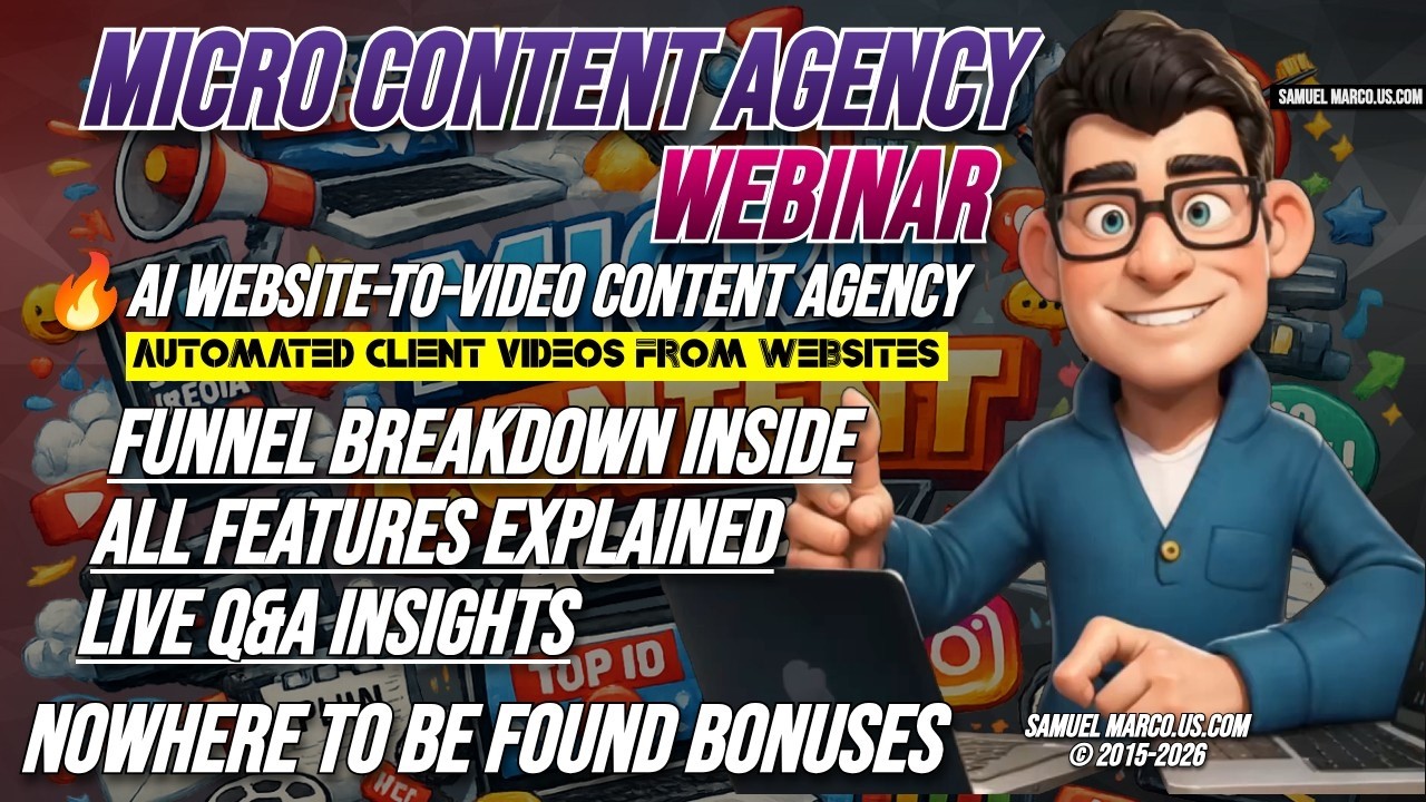 Micro Content Agency Review WEBINAR REPLAY + Q&A + OTO + Demo ✅ Micro Content Agency Bundle ✅