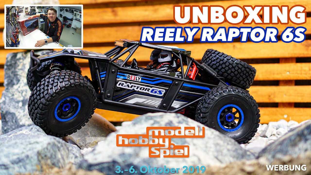 #Unboxing Reely Raptor 6S Brushless | Leipziger Messe – Modell-Hobby-Spiel #mhs19