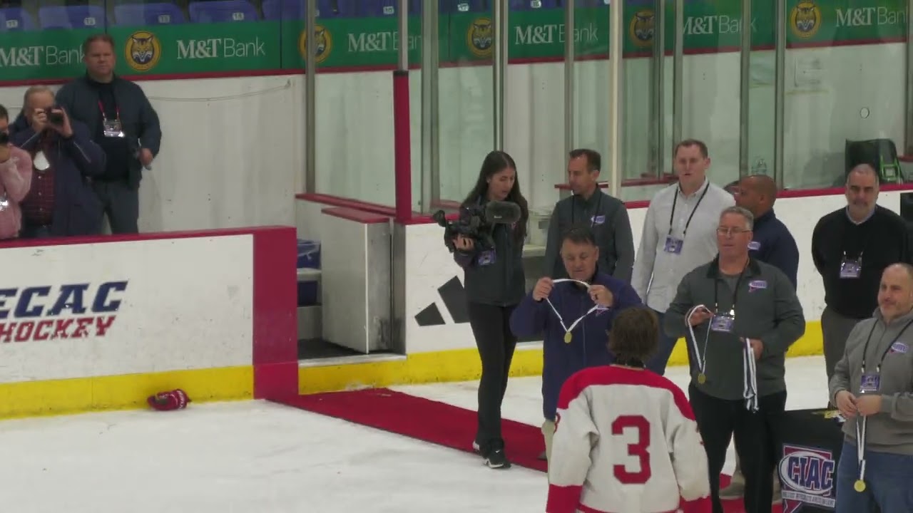 2025 Conard Red Wolves Hockey CIAC State Championship Highlights