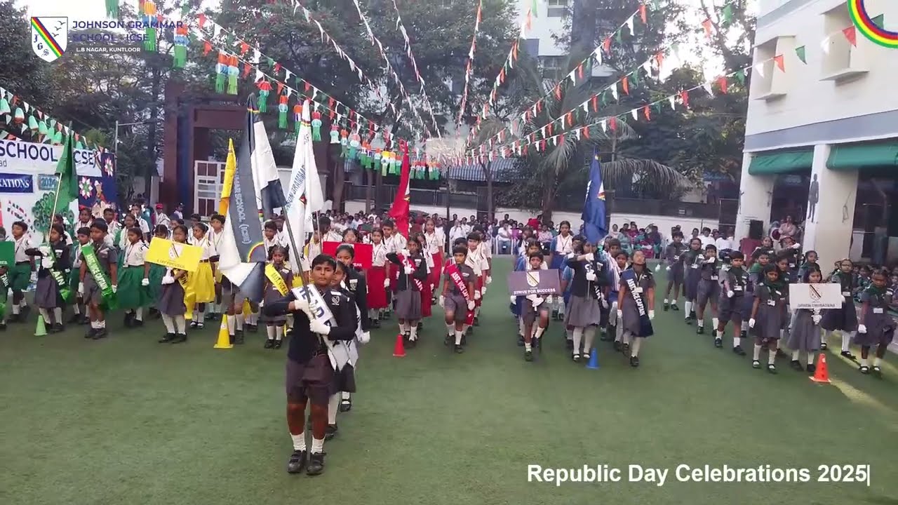 Republic Day 2025  Celebrations  @ Johnson Grammar School - LB NAGAR​