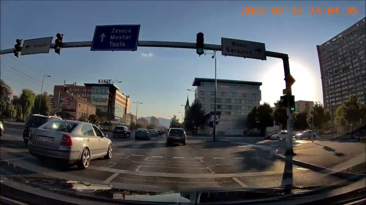 Vožnja: Bjelave - Bingo City Centar Sarajevo #dashcam #july #2022 #visitbosnia #visitsarajevo #bih