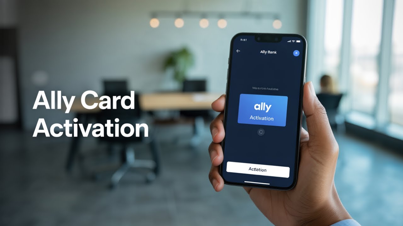 How to Activate Your Ally Bank Expense Card via Mobile App - step by step