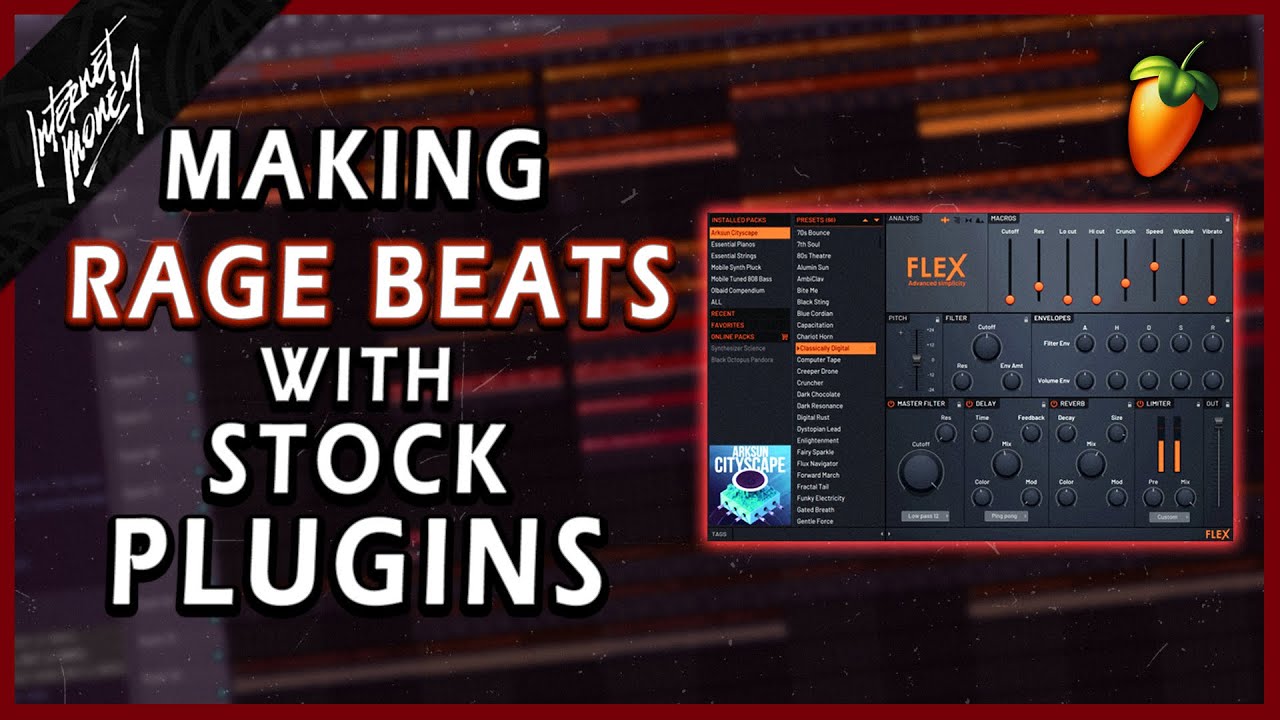 HOW TO MAKE RAGE BEATS WITH STOCK PLUGINS