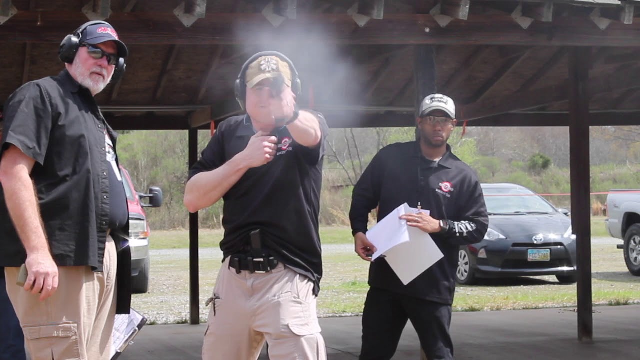 Instructor Drops Gun!