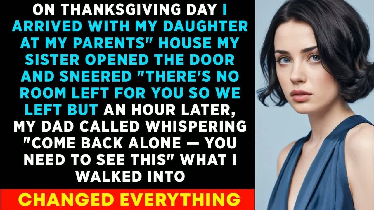 She KICKED US Out On CHRISTMAS Night ＂No Room For You＂ — But What My DAD Did Left Them Speechless