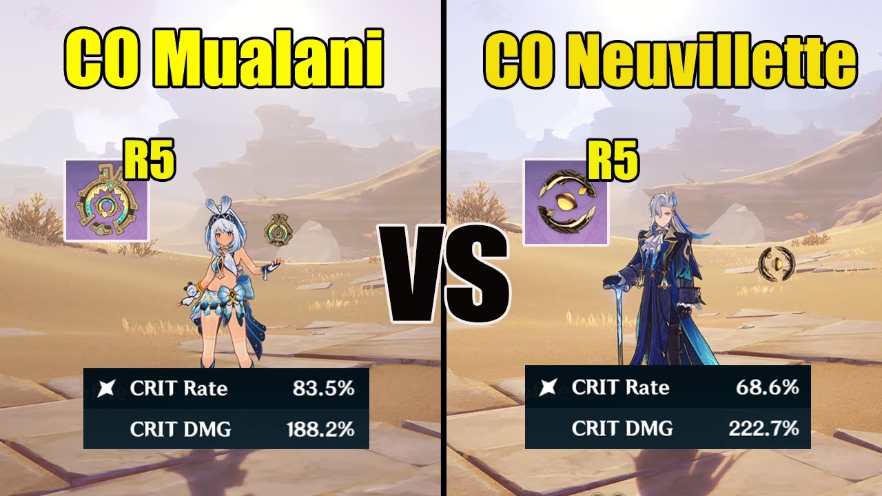 Mualani vs Neuvillette - BEST Hydro DPS?? // Genshin impact