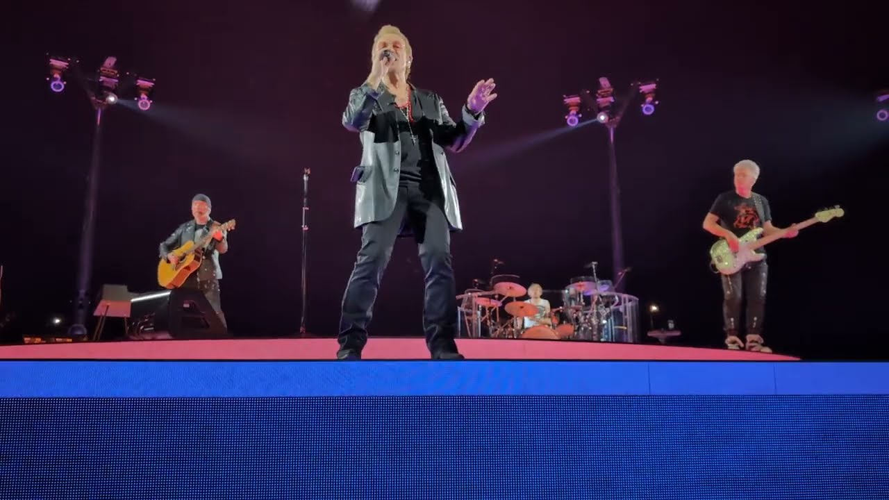 U2 Desire, Sphere Las Vegas 3/2/2024 Live Front Row Final Show